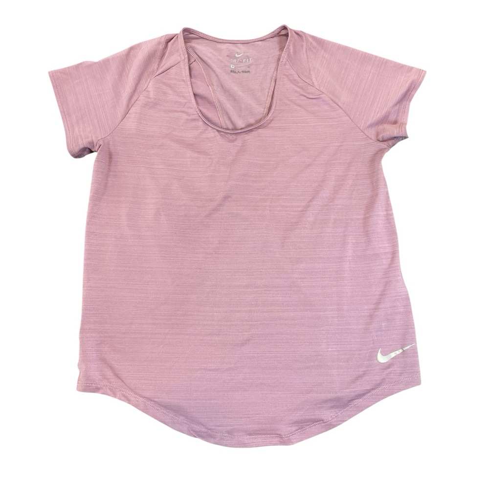 Nike Dri-Fit Purple Short Sleeve Athletic Top - Size Small